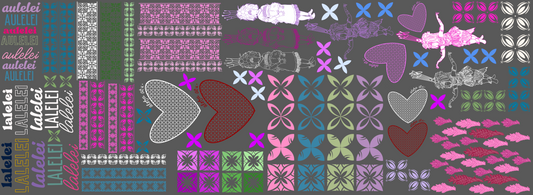 Elei Gang Sheet Layout