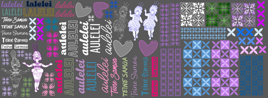 Elei Gang Sheet Layout